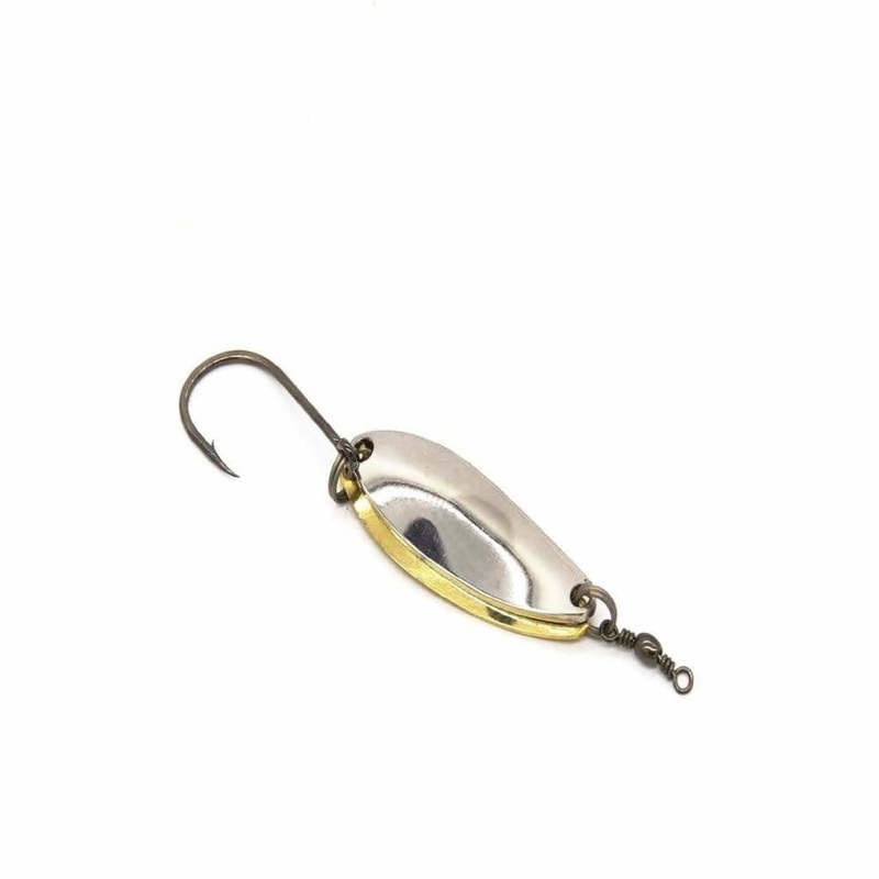 Two Tone Double Slim Spoon Copper