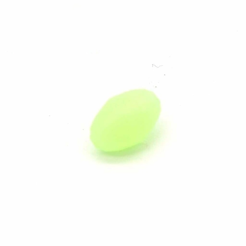 Luminous Beads Green Oval