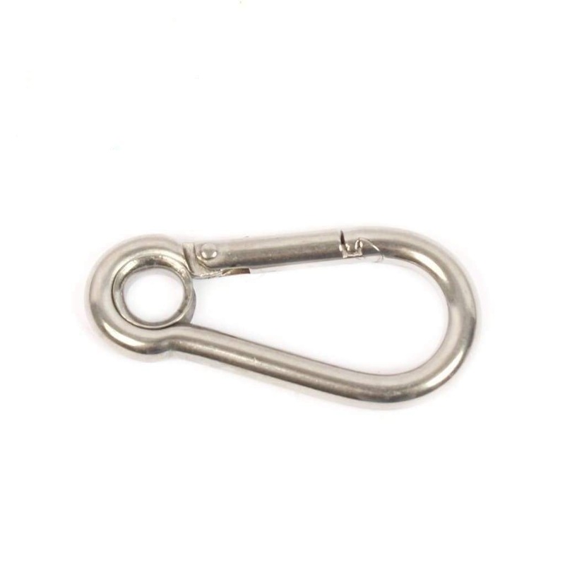 Snap Hook Stainless Steel With Eye