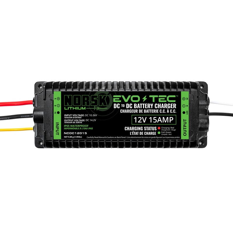 Norsk 12V 15A DC to DC Charger