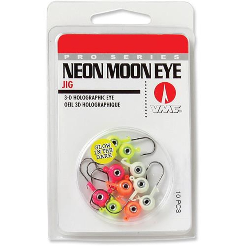 VMC Glow Neon Moon Eye Jig Kit