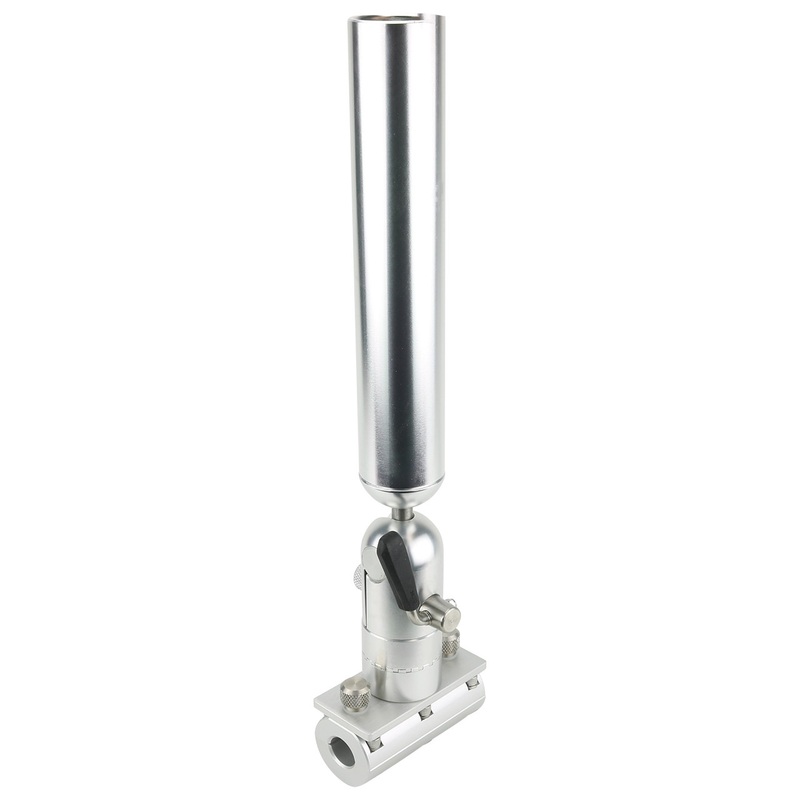 Cisco Single Tube Rod Holder on Thumbscrew Rail Mount