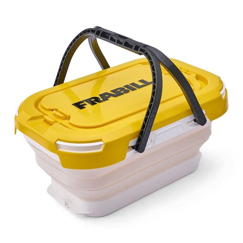 Frabill Collapsible Bait Bucket with Aerator