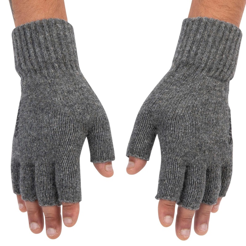 Simms Men’s Wool Half-Finger Mitts