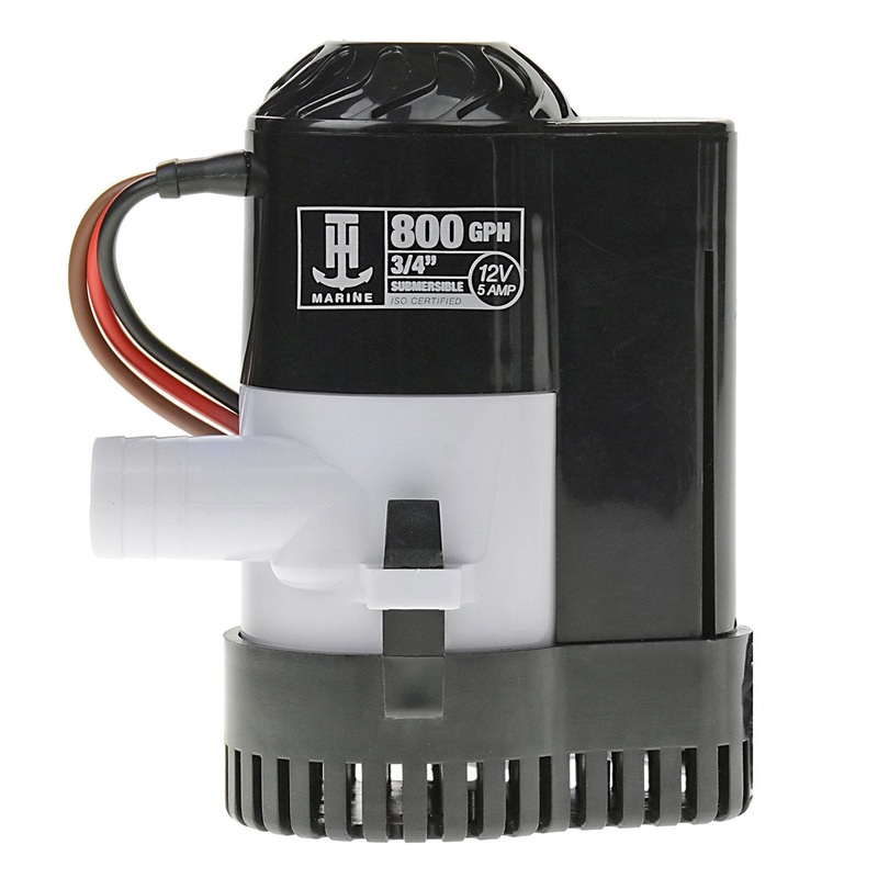 T-H Marine Boating Essentials 800 GPH Automatic Bilge Pump