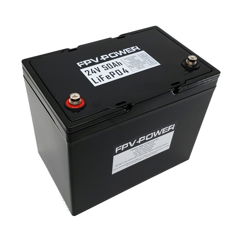 FPV-Power – 24 Volt – LiFePO4 Lithium Batteries