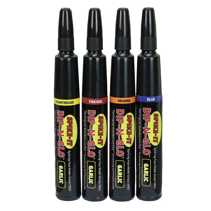 Spike-It Dip-N-Glo Scented Soft Plastic Lure Dye Markers