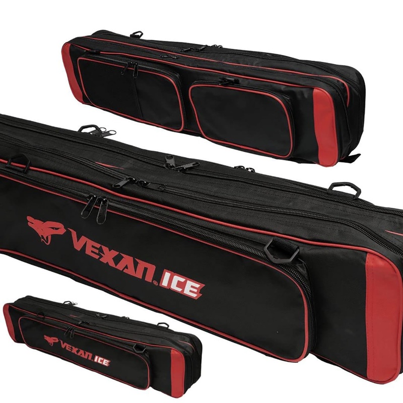Vexan 36.5″ Ice Fishing Combo Rod Tackle Bag
