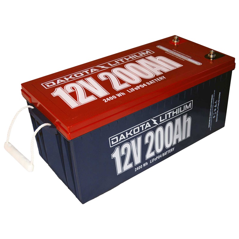 Dakota Lithium 12V 200Ah Battery – Group 8D