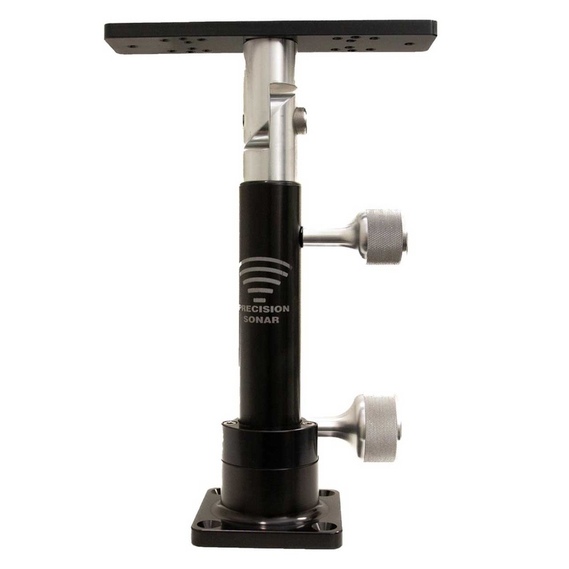 Precision Sonar Telescoping Swivel Mount – Single Monitor