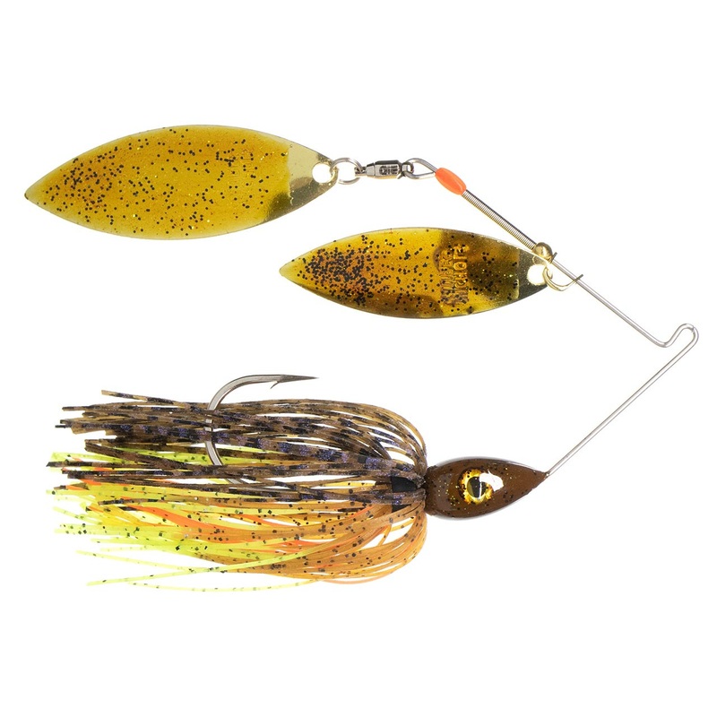 Nichols Lures Pulsator Metal Flake Double Willow Spinnerbait