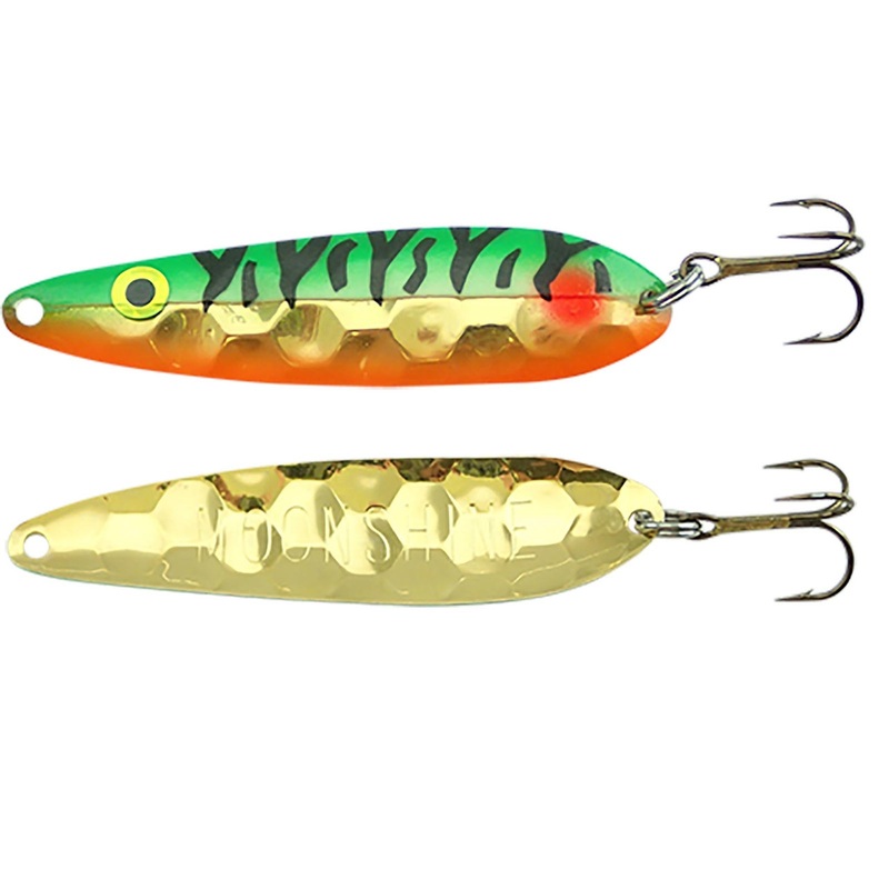 Moonshine Lures Half Moon Walleye Spoon