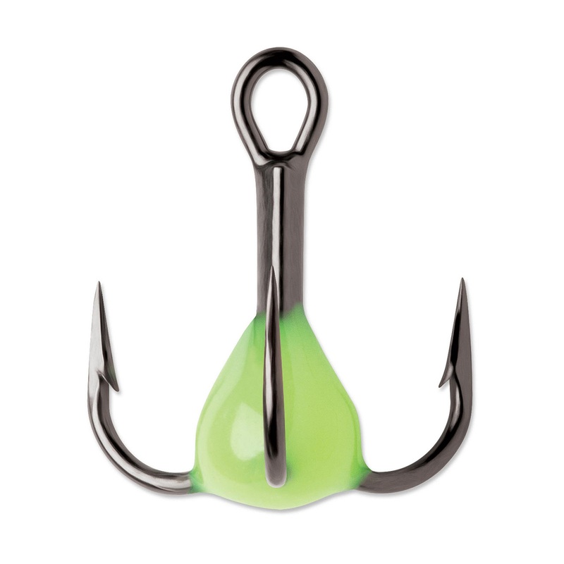 VMC Glow Resin Treble Hooks
