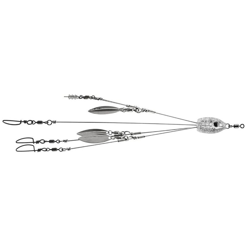 Brown Dog Tackle 3-Hook Bladed Junior Umbrella Rig