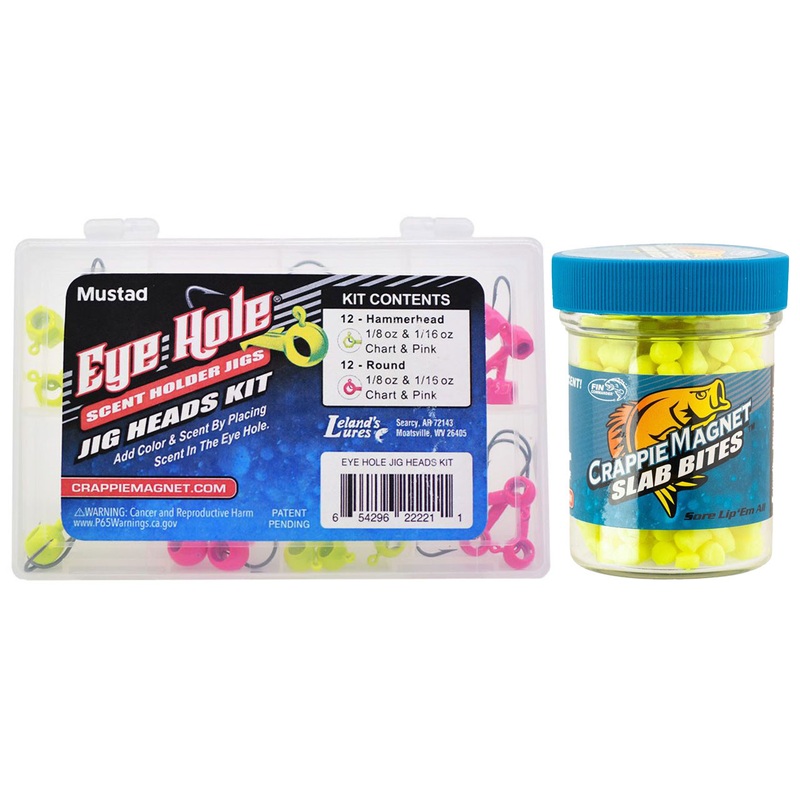 Leland’s Crappie Magnet Eye Hole Bundle