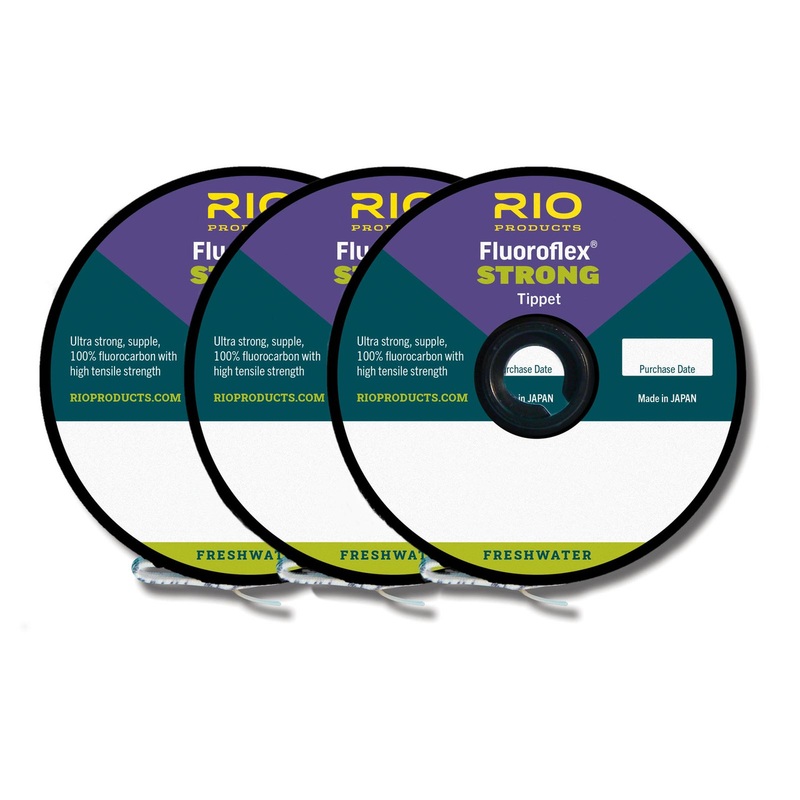 RIO Fluoroflex Strong Tippet 3-Pack