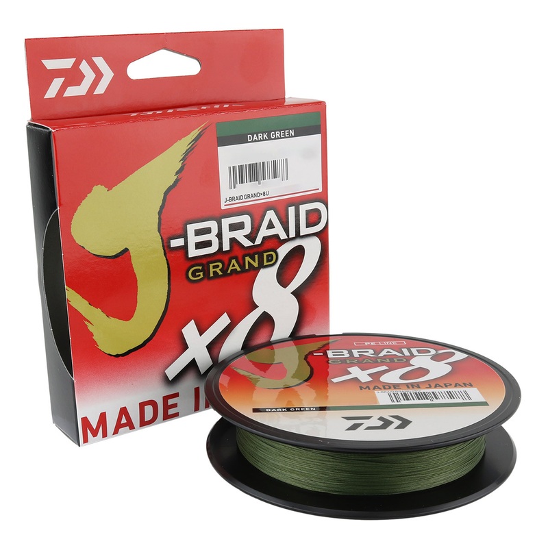 Daiwa J-Braid Grand X8 Braided Fishing Line