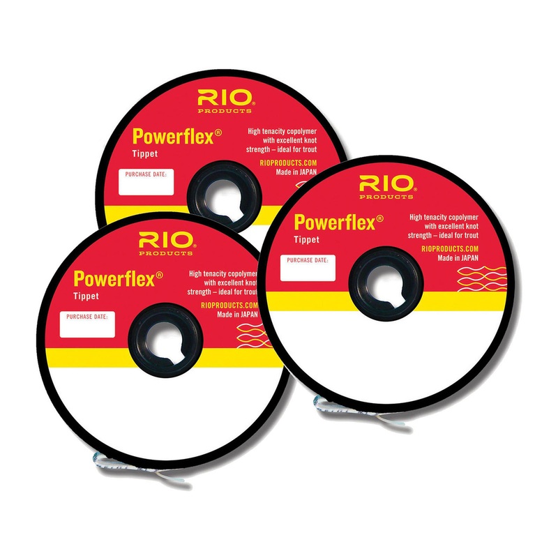 RIO Powerflex Tippet 3-Pack