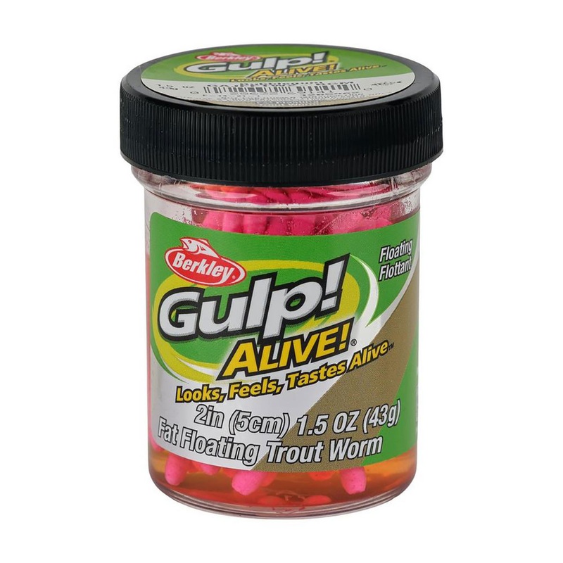 Berkley Gulp! Alive! Fat Floating Trout Worms