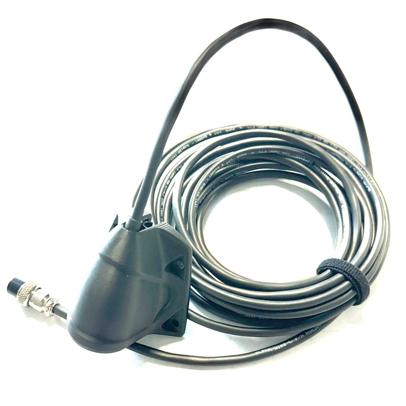 Fish Hawk Double Wide Transducer with Transom Mount Bracket