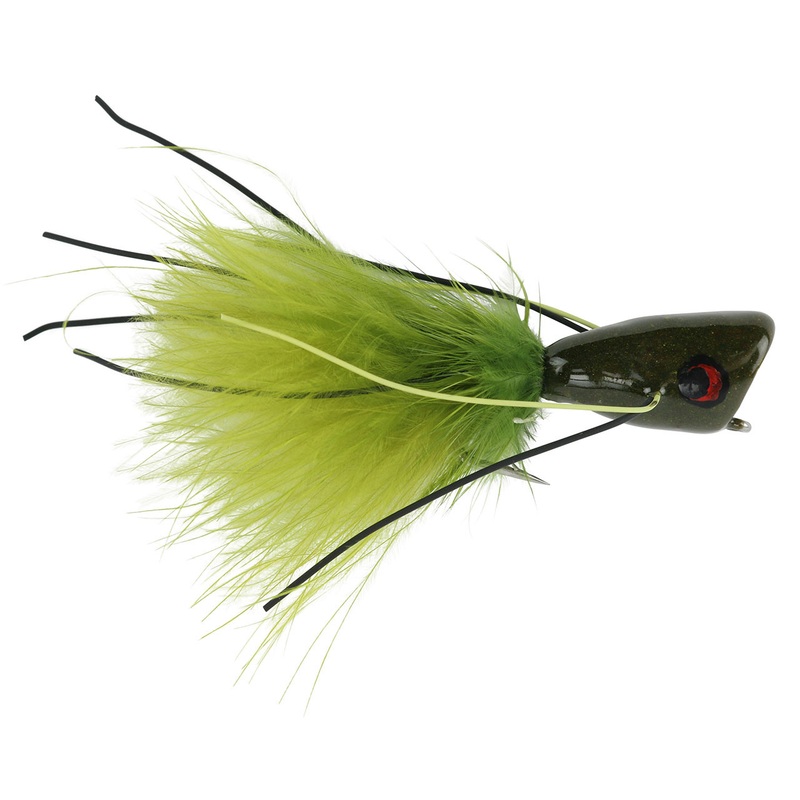 Bass Popper Fly – 2 Pack