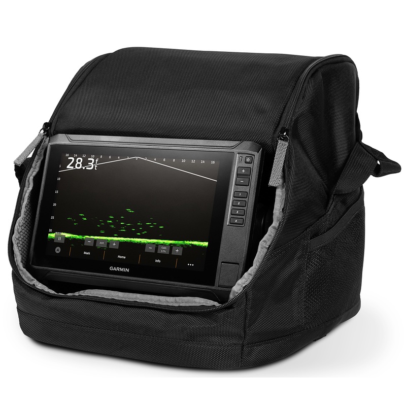Garmin ECHOMAP UHD2 93sv LiveScope Plus Ice Fishing Bundle LI