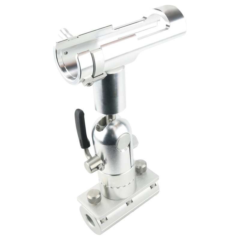 Cisco Single Short Cradle Rod Holder on Thumbscrew Rail Mount