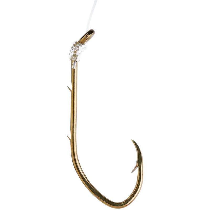 Eagle Claw Pro-V Bend Baitholder Snelled Hooks