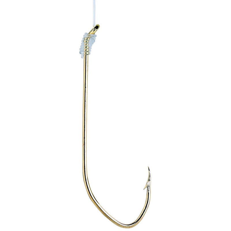 Eagle Claw Pro-V Bend Aberdeen Snelled Hooks
