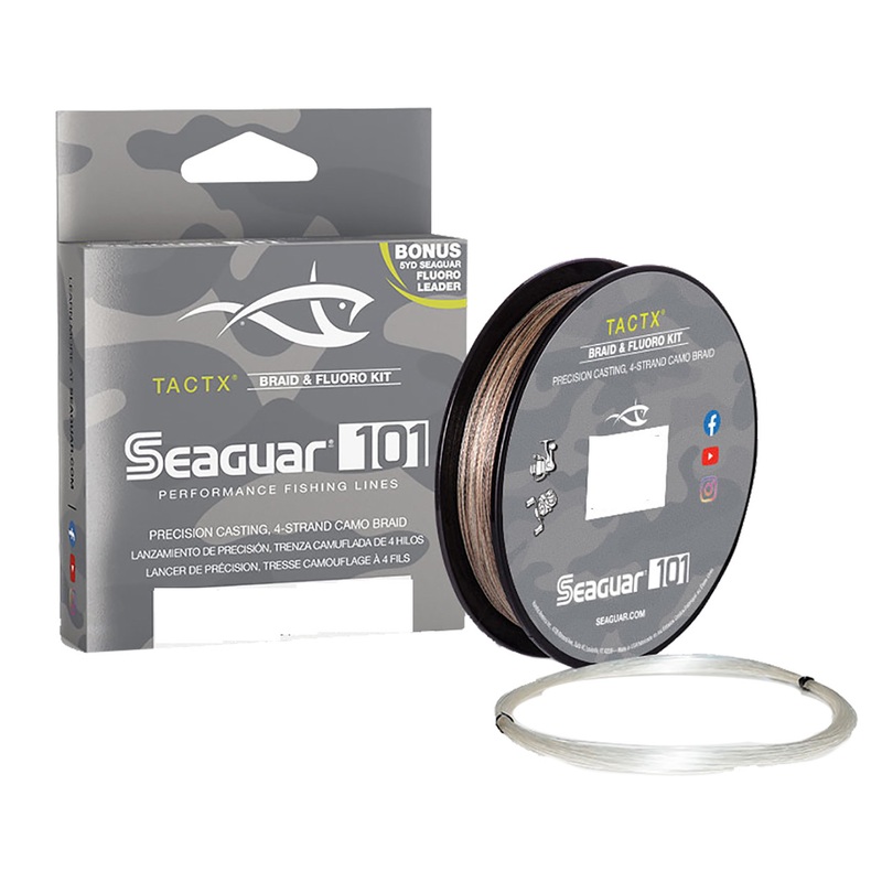 Seaguar 101 TactX Braid and Fluoro Line Kit