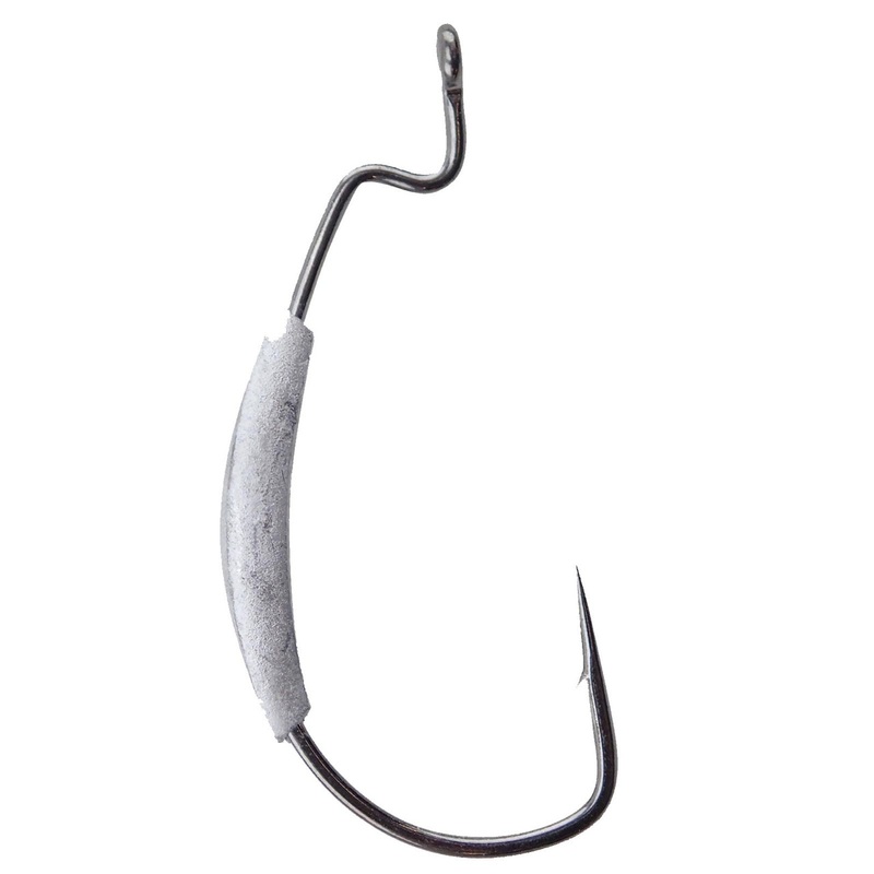 Gamakatsu Superline Weighted Offset Extra Wide Gap Worm Hook