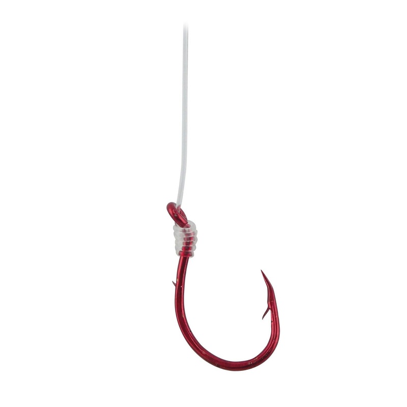 Eagle Claw 073GEH Salmon Egg Snelled Fish Hooks