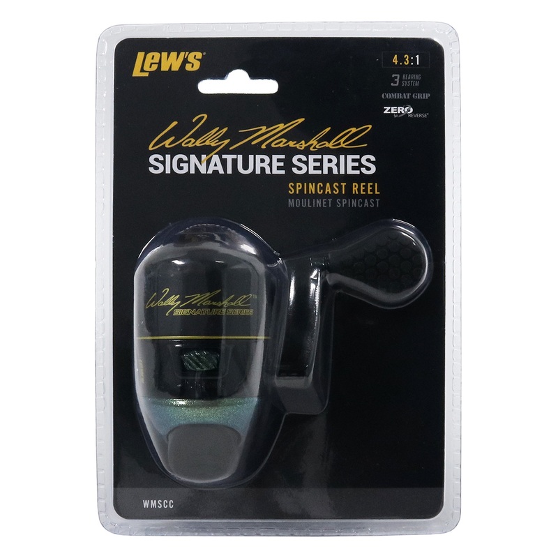 Lew’s Wally Marshall Signature Spincast Reel