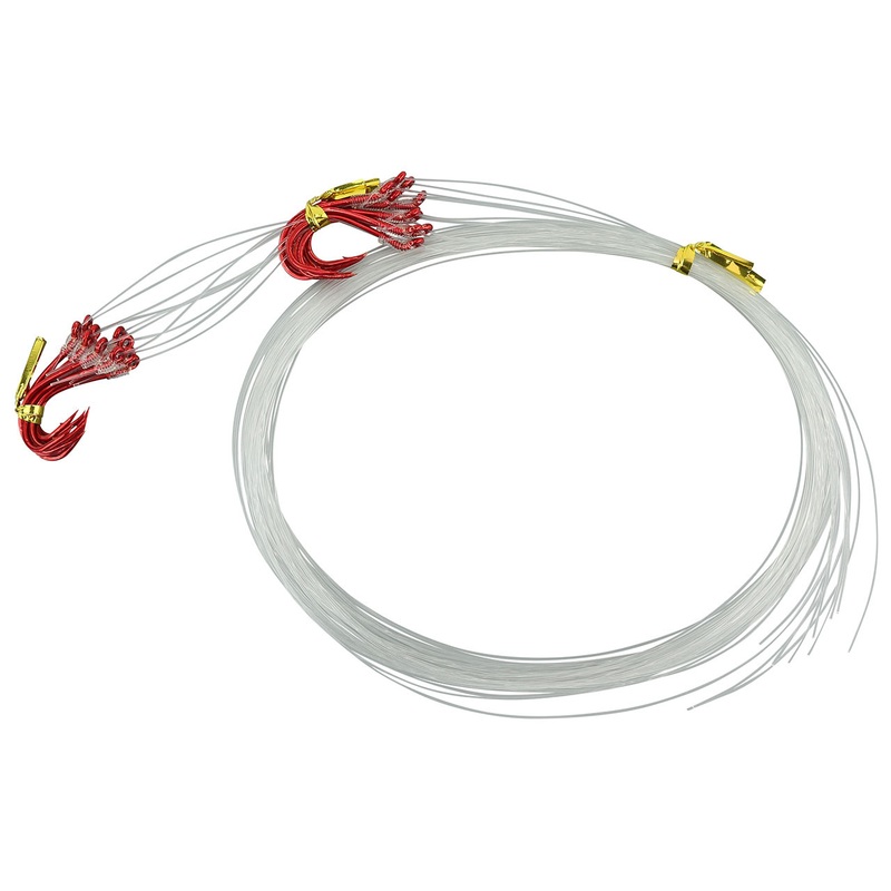 Torpedo Tournament Fluorocarbon Worm Harness Snells