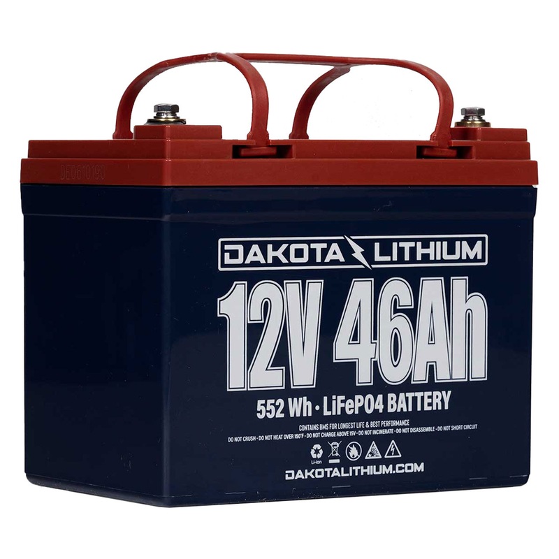 Dakota Lithium 12V 46Ah Battery – Group 21