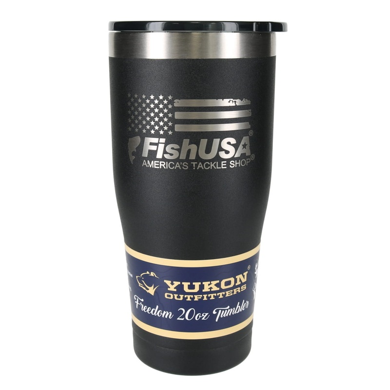 FishUSA Black Ops Premium Tumbler