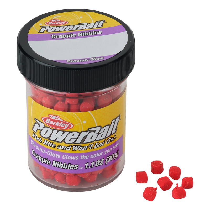Berkley PowerBait Chroma-Glow Crappie Nibbles