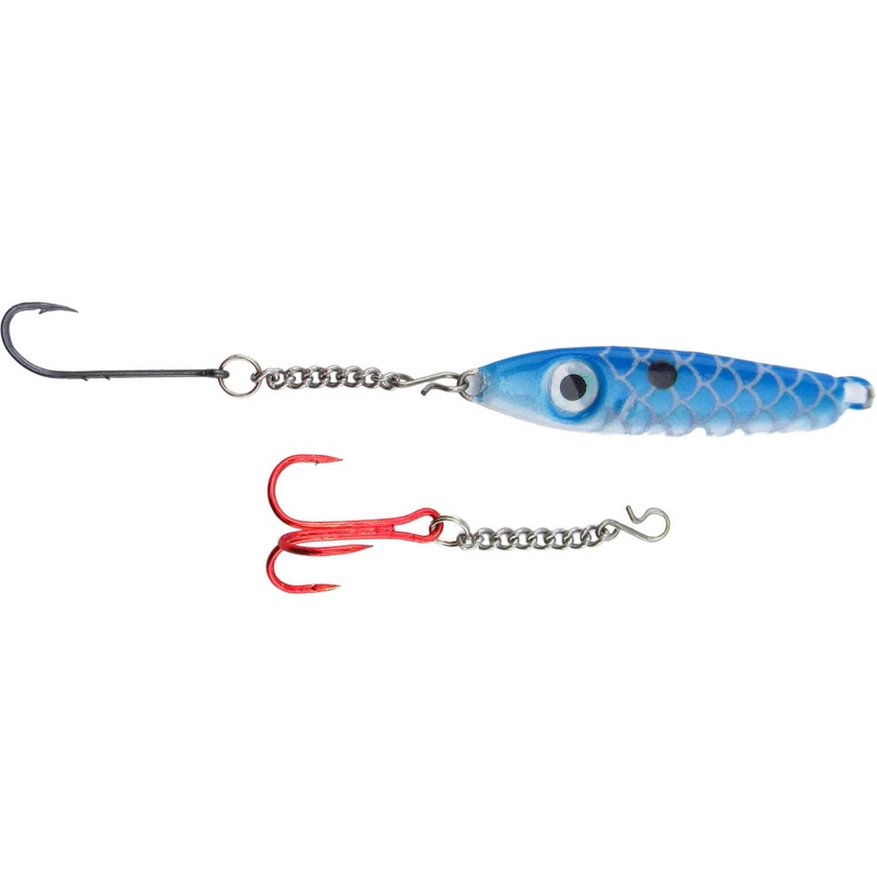 Bink’s Ice Spoon with Chain Dropper Hooks