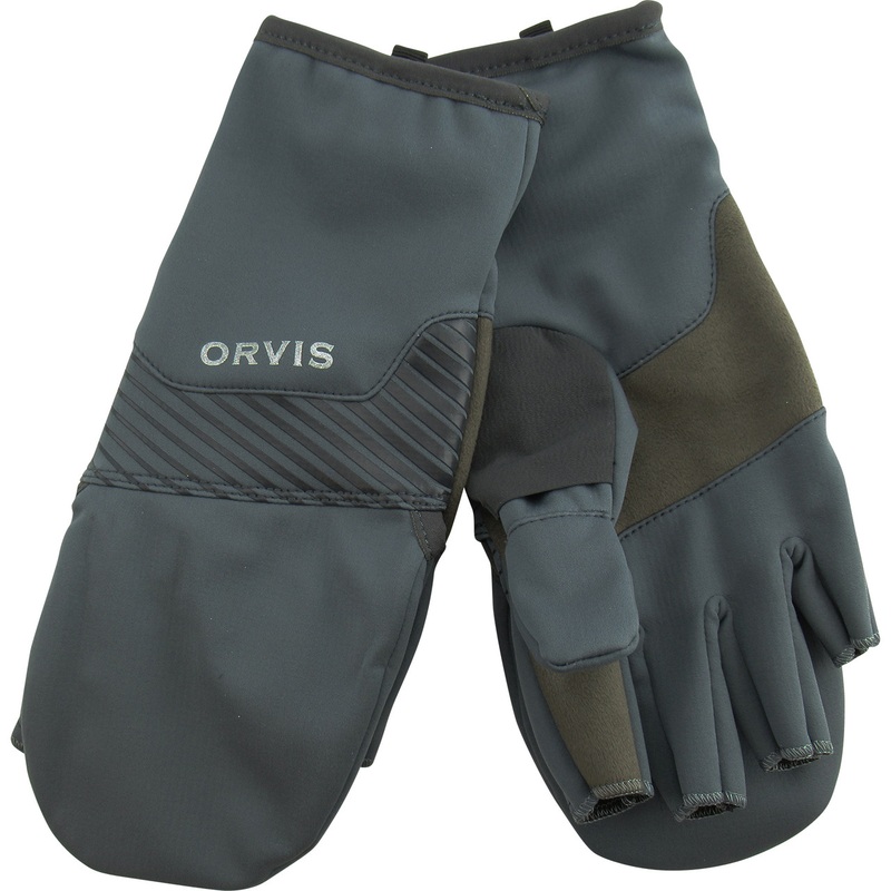 Orvis Men’s Softshell Convertible Mitts