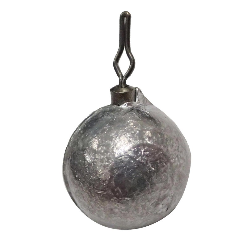 Bullet Weights Round Drop Shot Sinkers