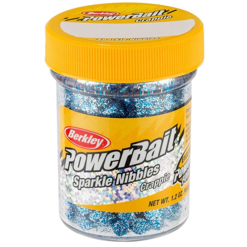 Berkley PowerBait Sparkle Crappie Nibbles