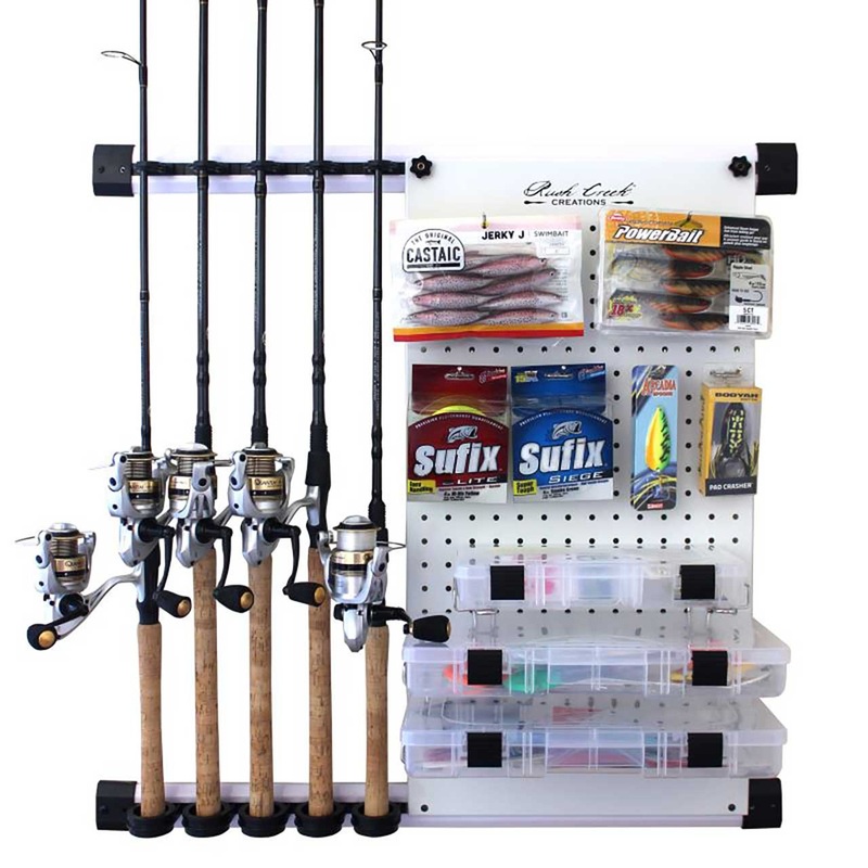 Rush Creek 5 Rod & Wall Tackle Storage