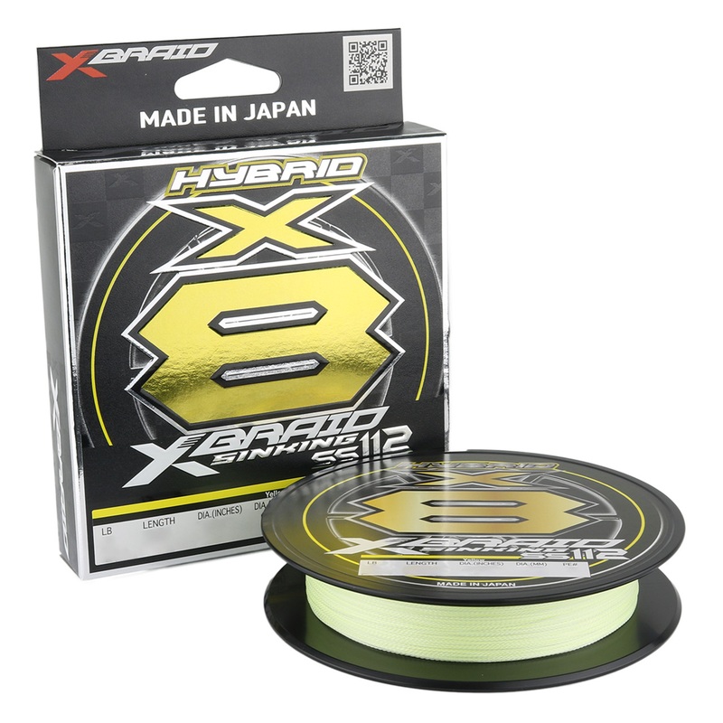 Daiwa XBRAID SS112 Sinking Braided Fishing Line