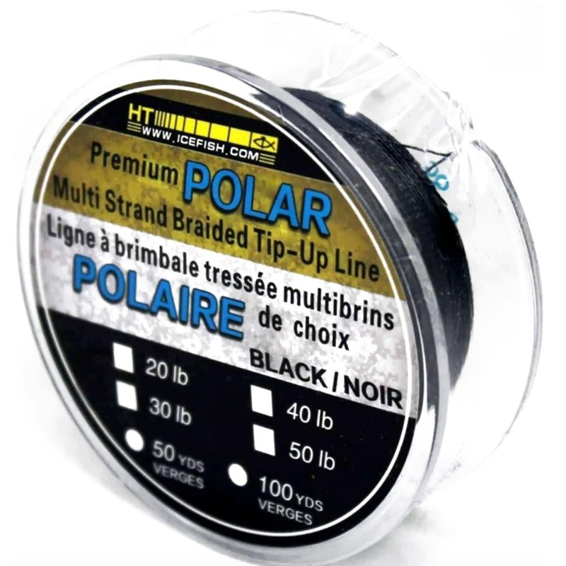 HT Enterprises Polar Ice Braided Tip-Up Line