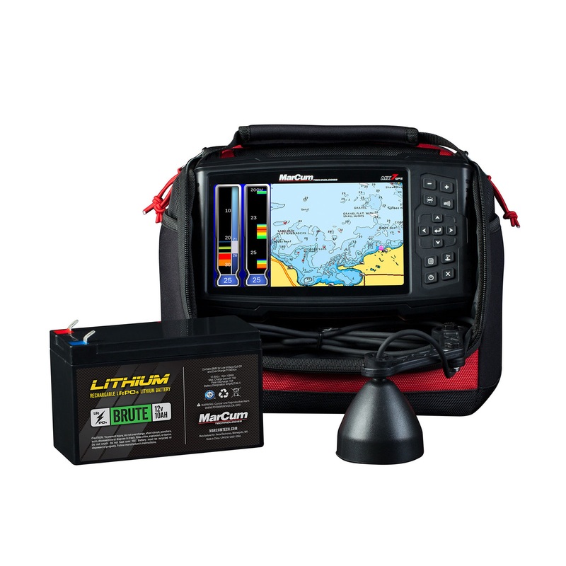 MarCum MX-7GPS Lithium Digital GPS Sonar Combo
