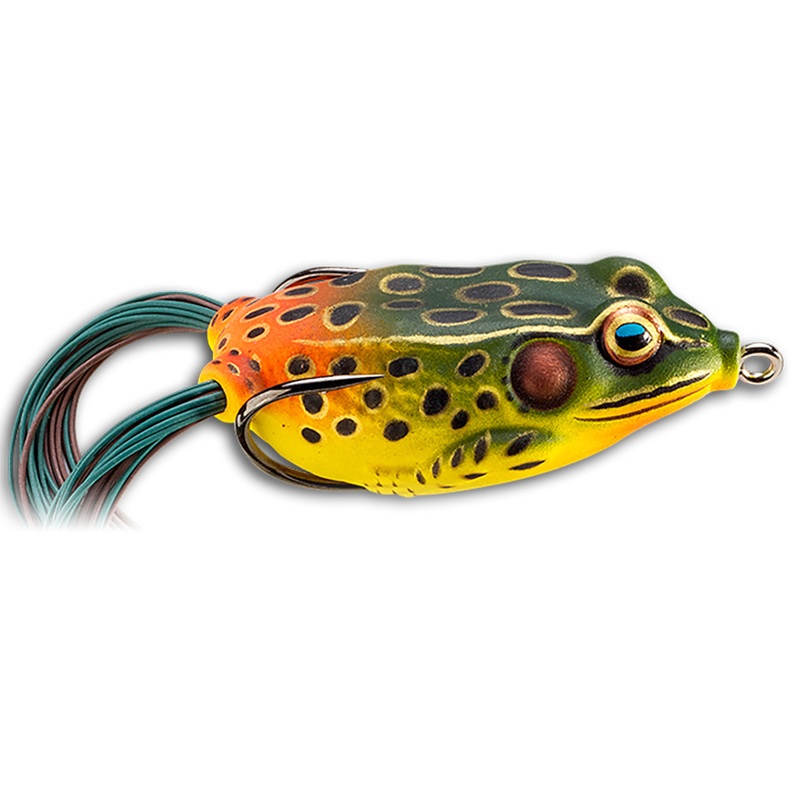 LIVETARGET Hollow Body Frog Topwater Bait