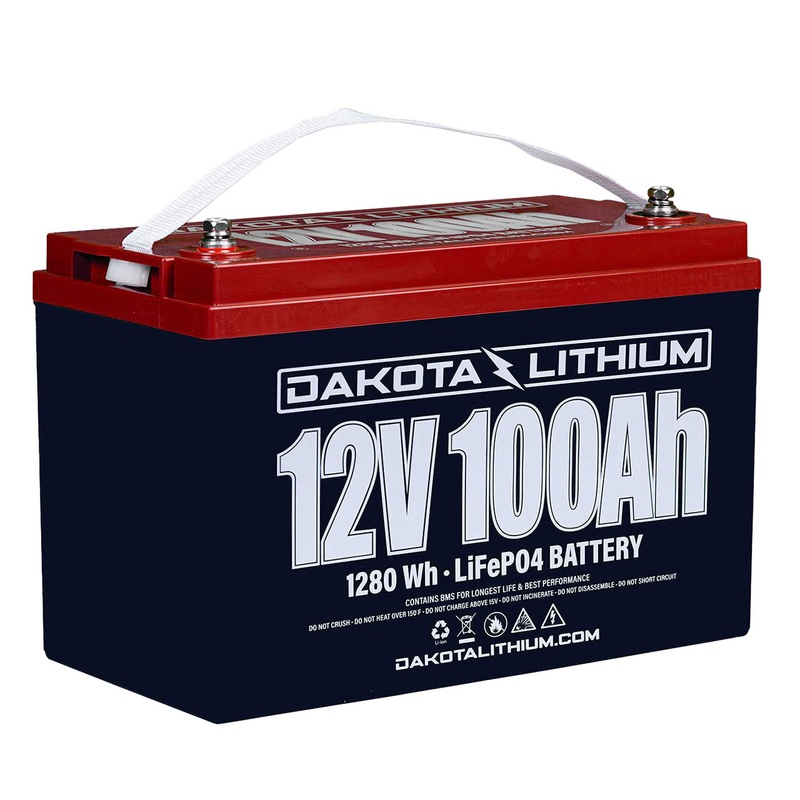 Dakota Lithium 12V 100Ah Battery – Group 27