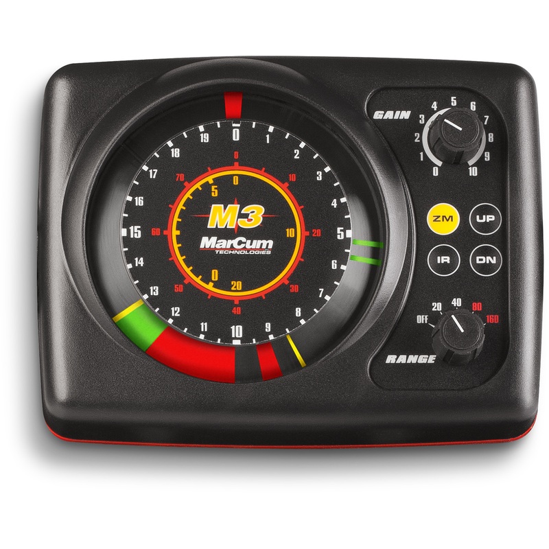MarCum M3L True Color Sonar Flasher System with LiFePO4 12V10Ah Battery