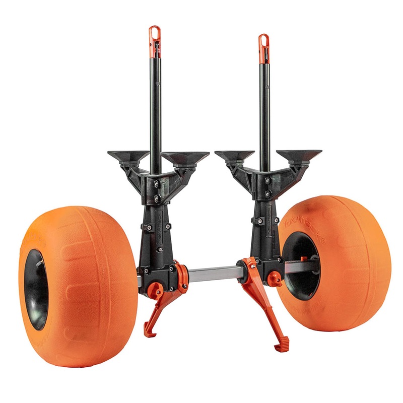 YakAttack TowNStow Scupper Kayak Cart with Sand Tires