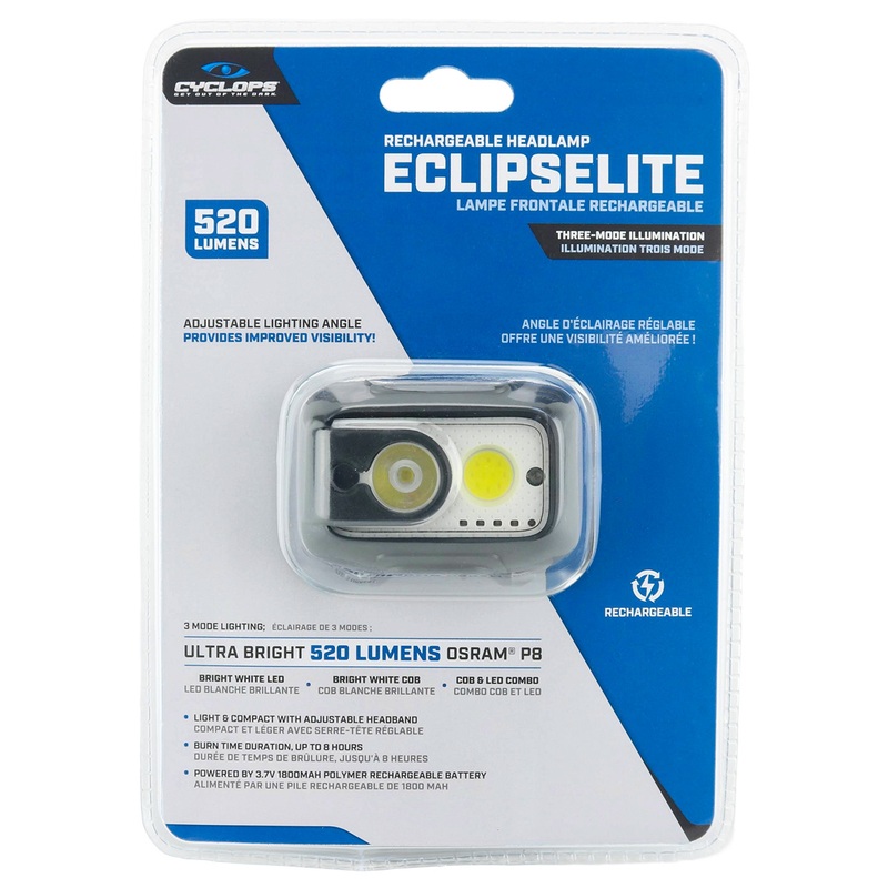 Cyclops Eclipselite 520 Lumen LED Headlamp